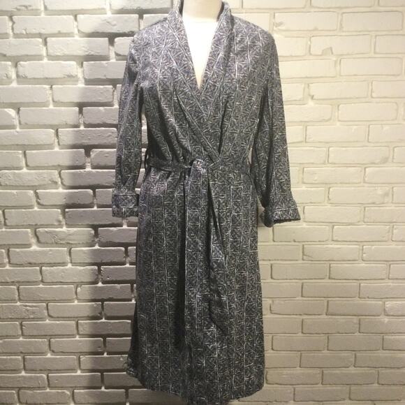 Vintage Bathrobe cotton womens S/M - Picture 1 of 4